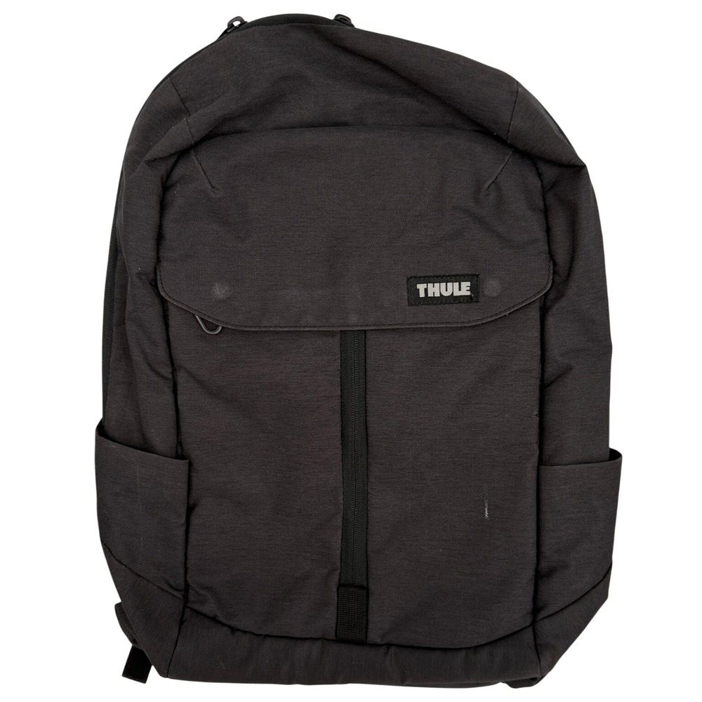 Thule Lithos 20L Laptop Backpack Dark Grey Camo Trim 15.6 Inch Sleeve